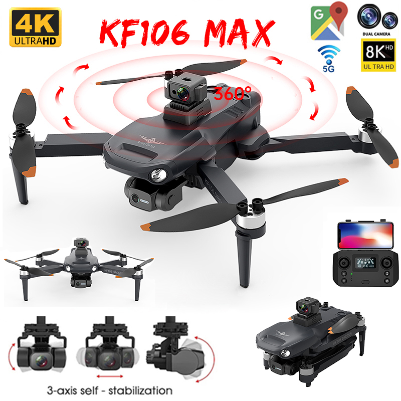 2022 NEW KF106 Max Drone 8K Pr - đánh giá và giá Drone Surveying
