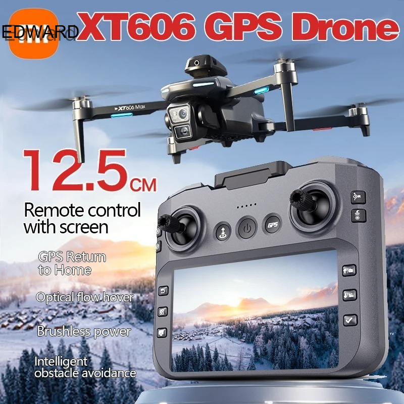 XT606 MAX GPS Drone 4k Profess - đánh giá và giá Drone Surveying