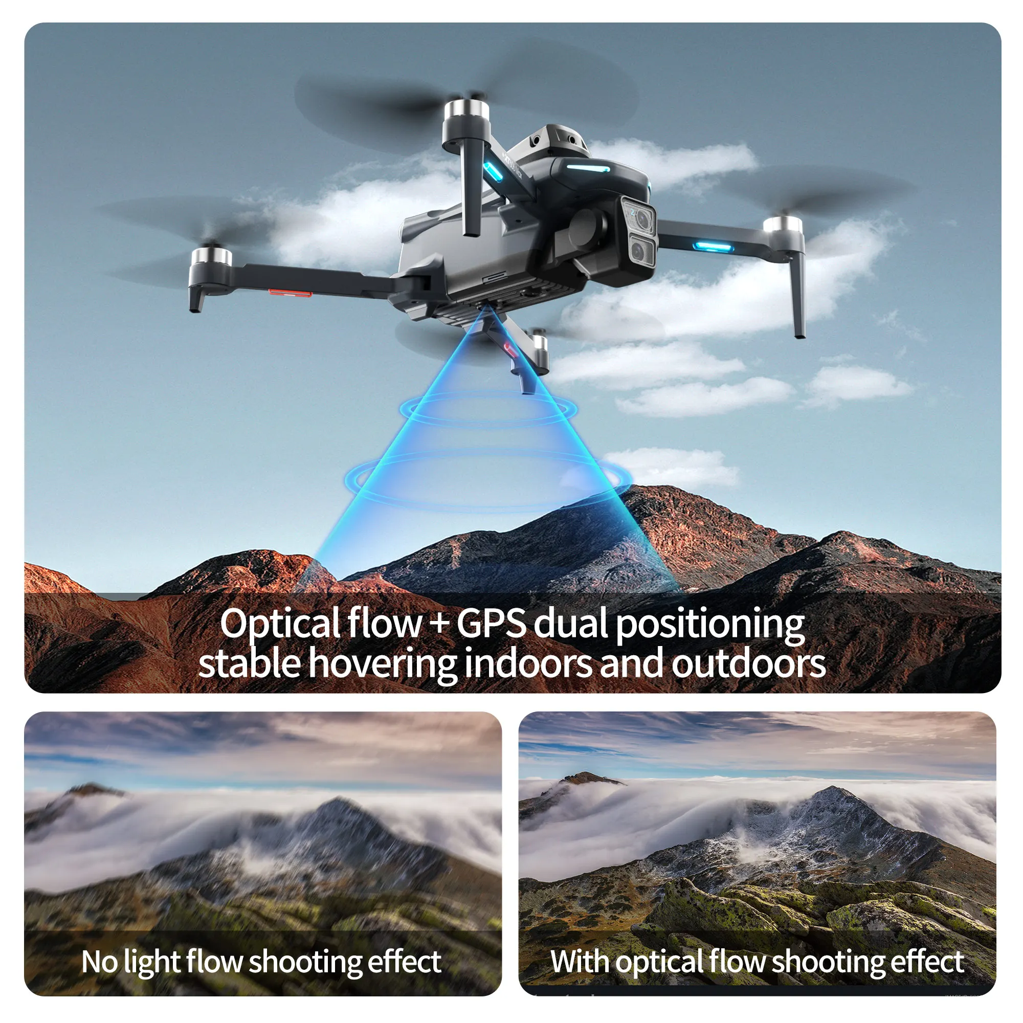 XT606 MAX GPS Drone 4k Profess - đánh giá và giá Drone Surveying
