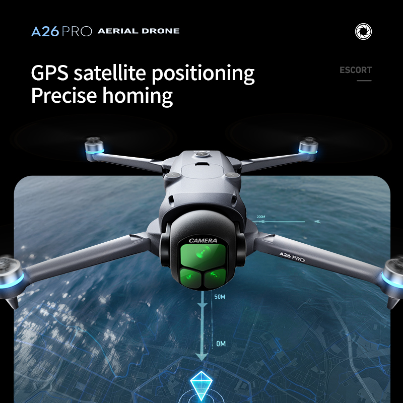 NEW A26 PRO Drone HD Aerial Ph - đánh giá và giá Drone Ndvi